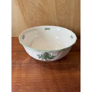 Nikko Happy Holidays ~ 8 1/2" Salad Serving Round Bowl ~ NIB